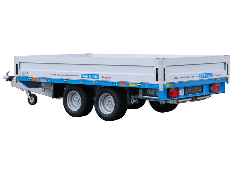 Barthau Anhänger Typ TP, 3500 kg, Extra Verstärkt, Tiefe Ladehöhe, mit Zubehör 