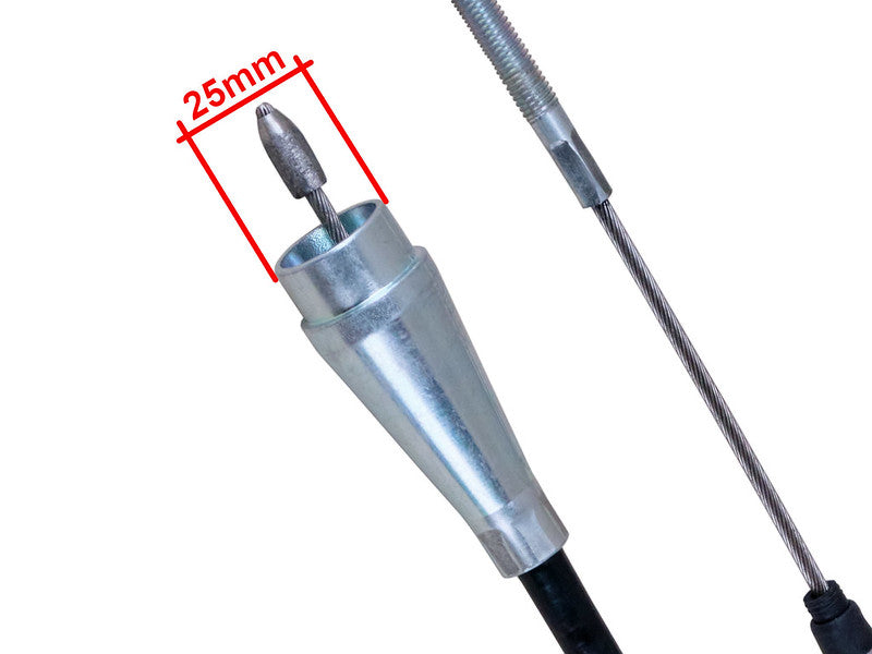 Bremsseil Glocke Durchmesser 25mm, Gewinde M8 Humbaur WAP