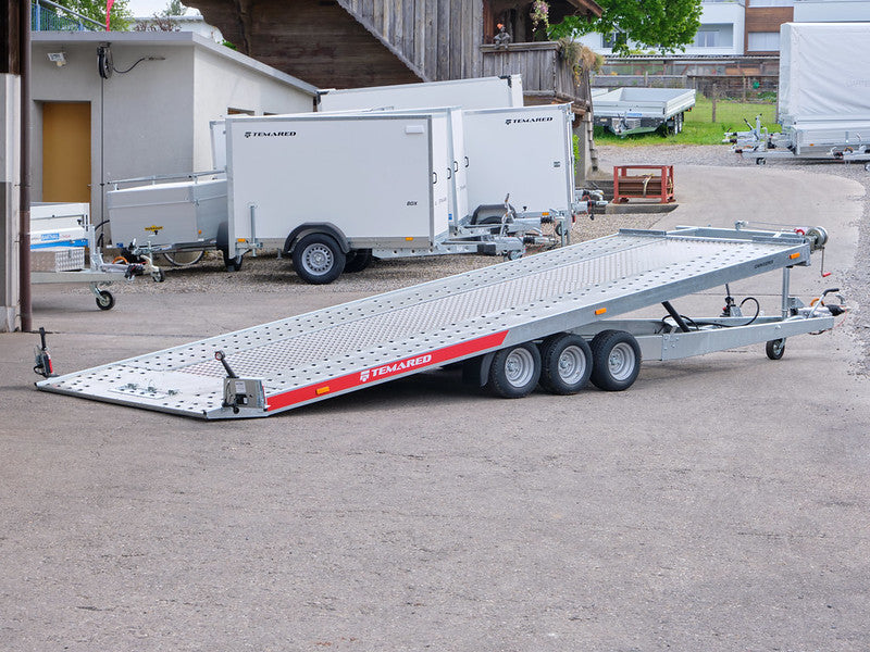 Tema Auto-Transportanhänger, 3500 kg, 3-Achsig