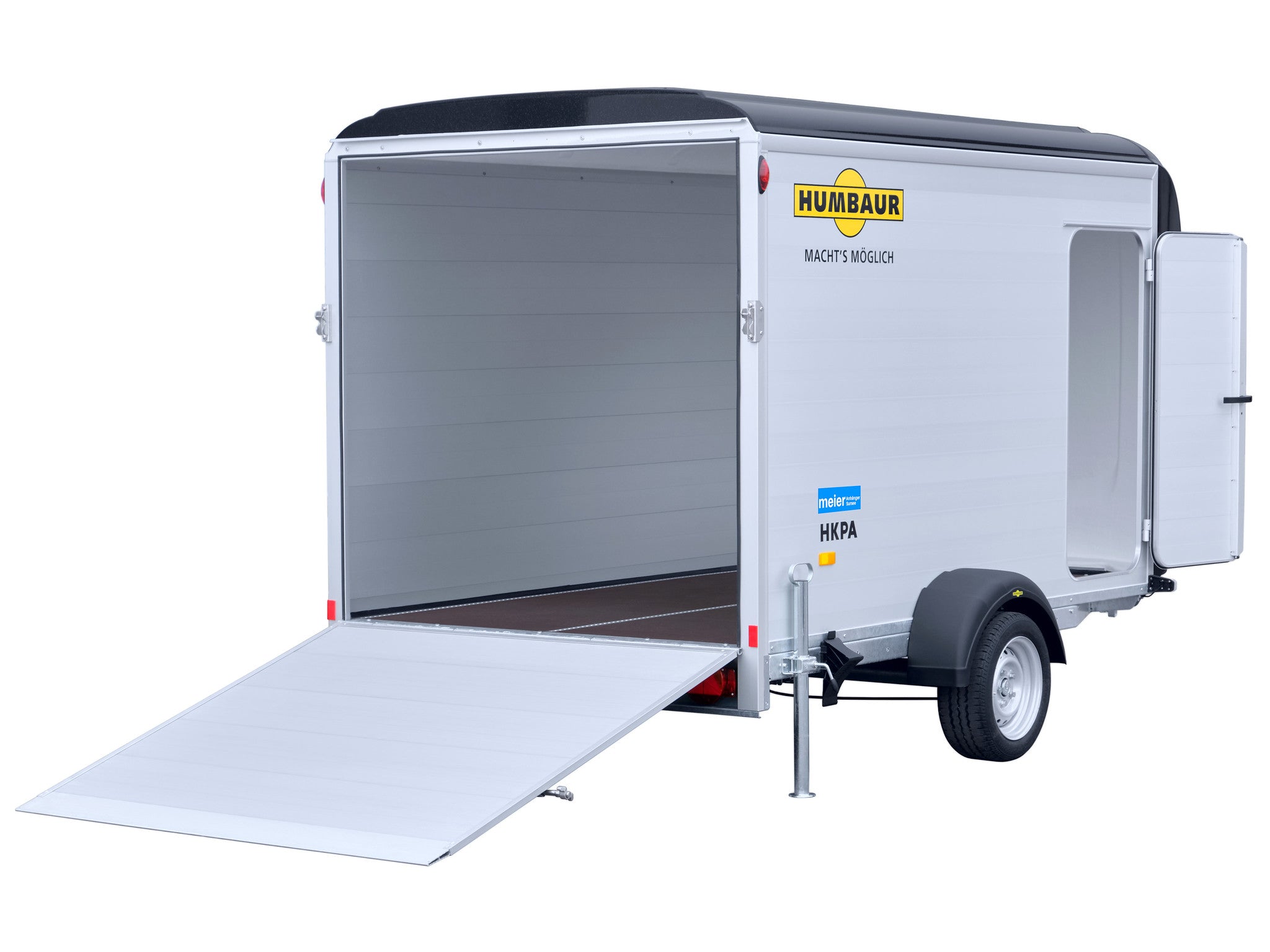 Humbaur Alu-Kofferanhänger Typ HKPA, Einachsig, Tieflader, Aluminium meier sursee kaufen 1