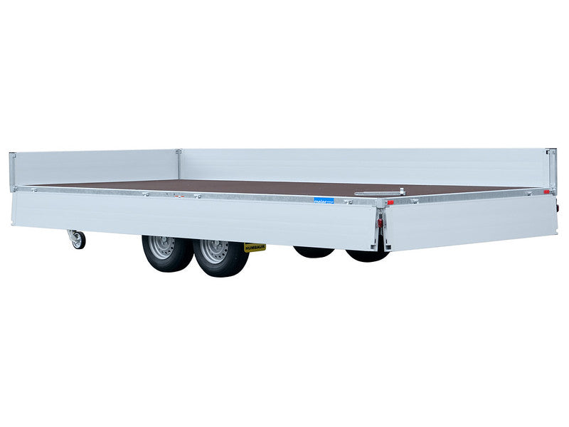 Remorque Humbaur type HT, chargeuse surélevée à deux essieux, standard