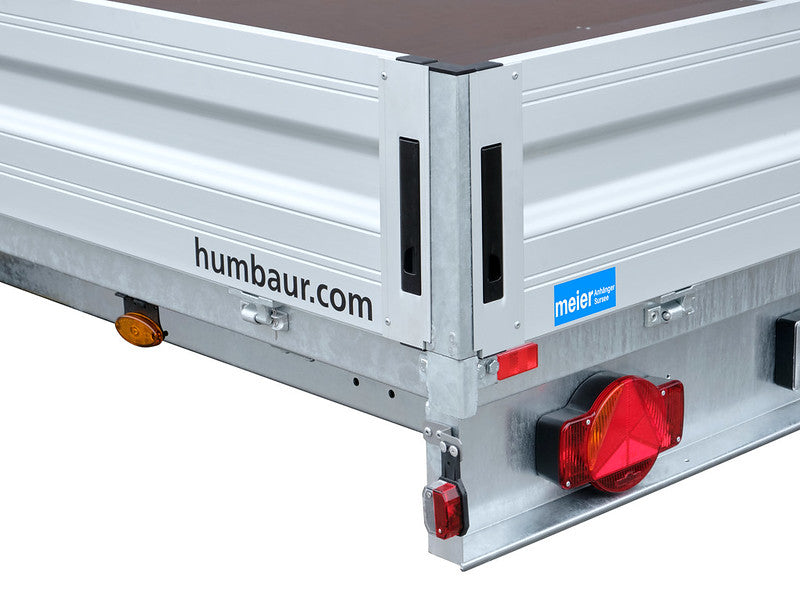 Remorque Humbaur type HT, chargeuse surélevée à deux essieux, standard