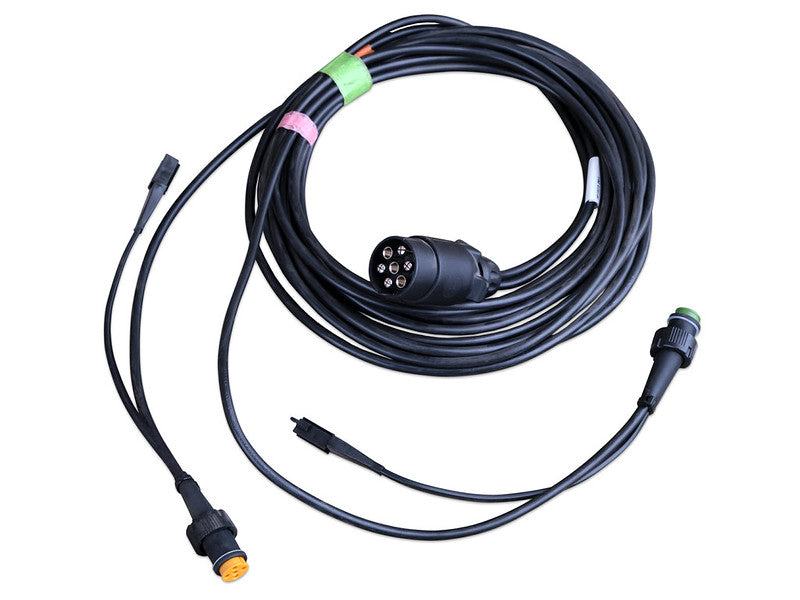Kabelbaum für Anhänger, mit 7-pol Stecker, Länge 5 Meter