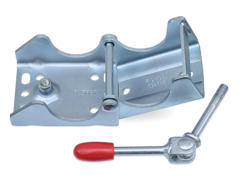 Klemmhalter 60 mmmit Knebel für Stützrad Humbaur Anhänger