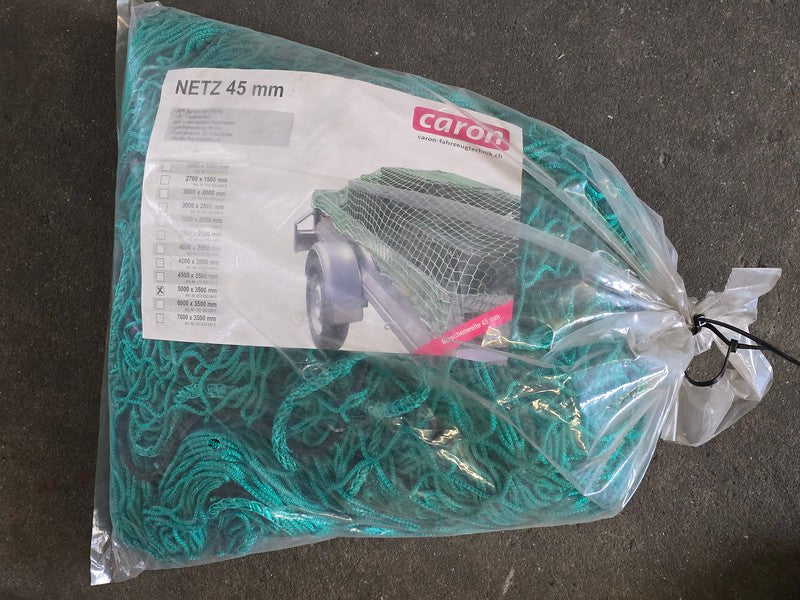 Netz für Anhänger, Maschenweite, 5000 x 3500 mm