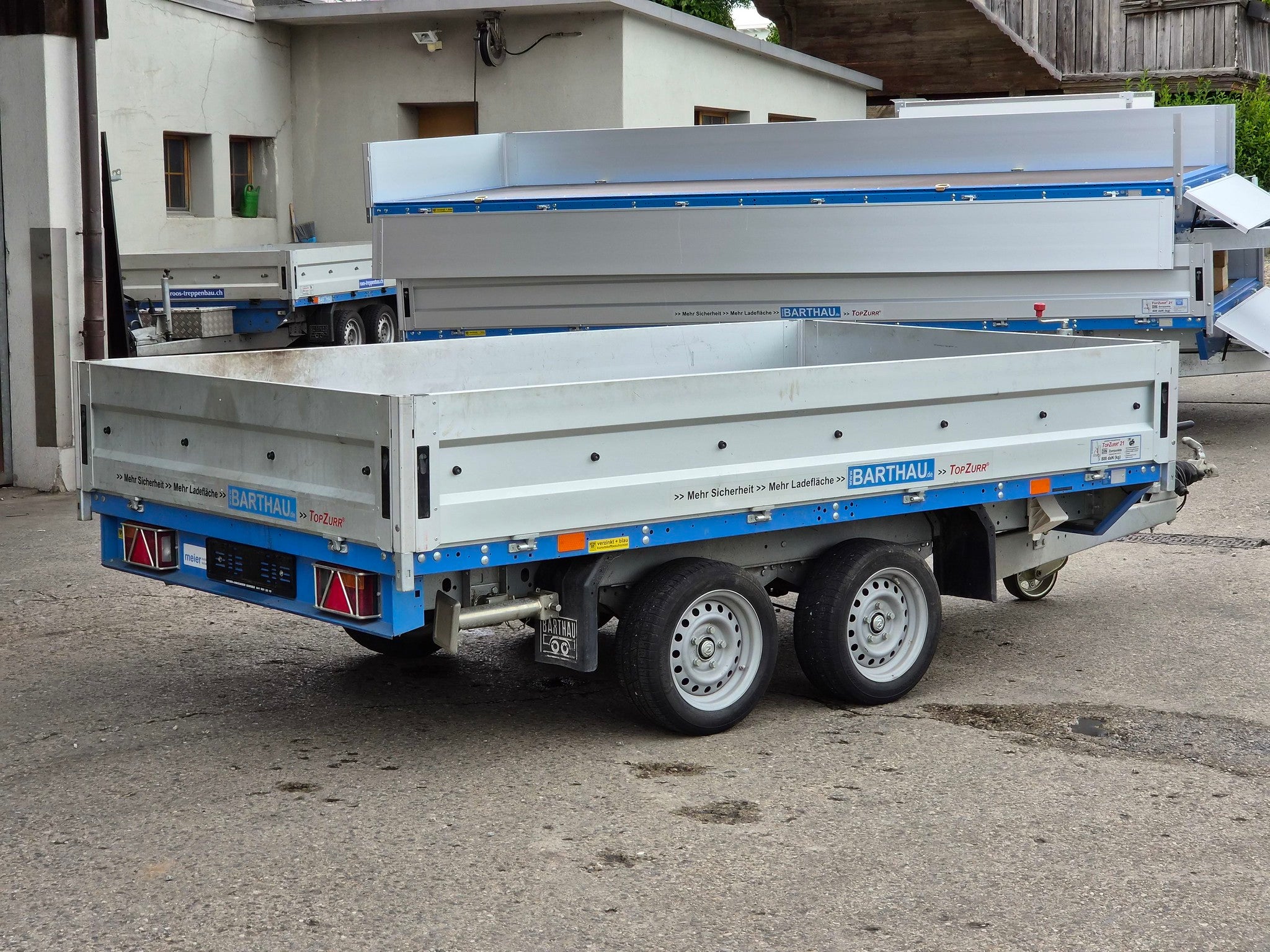 Occasion Barthau Anhänger 3500 kg, ab MFK
