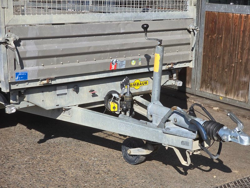 Occasion Kipper Anhänger 3500 kg mit Gitteraufsatz, ab MFK