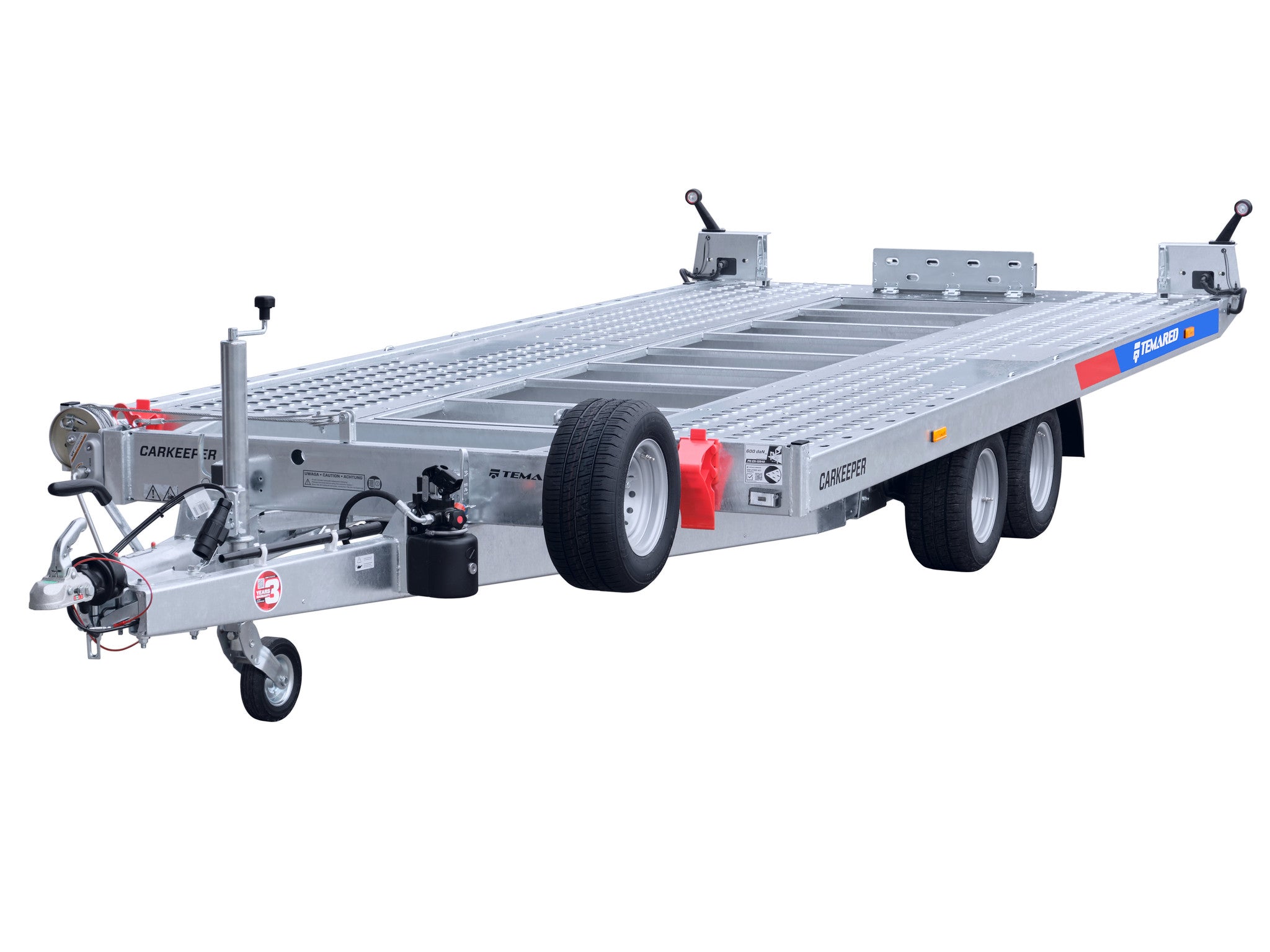 Temared Fahrzeugtransportanhänger Typ CK 2700 bis 3000 kg 2