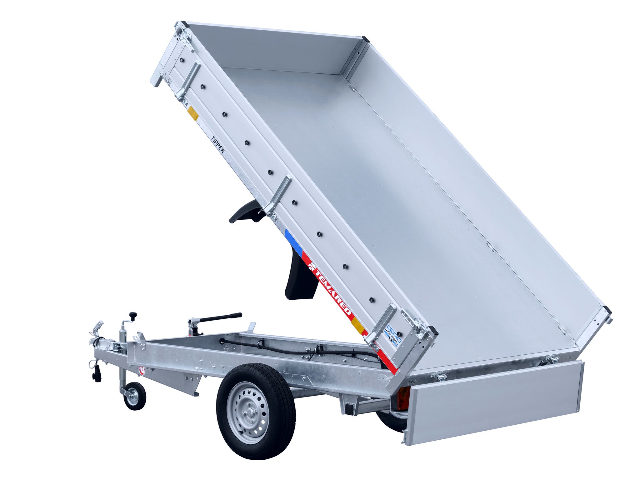 Temared Anhänger Typ RÜCKWÄRTS-KIPPER, 750 kg