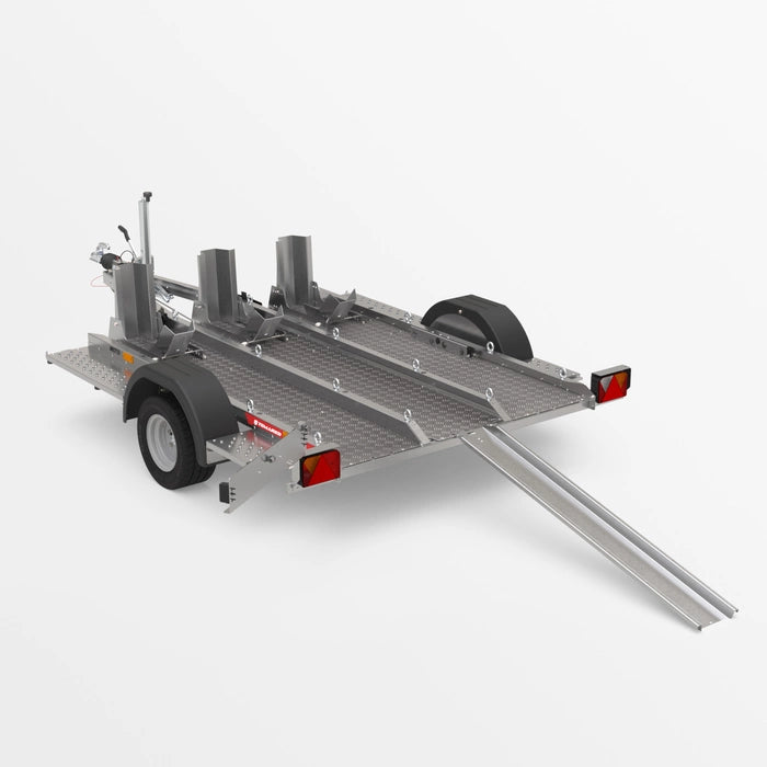 Temared Motorradtransporter Typ MOTO ROBUST gebremst