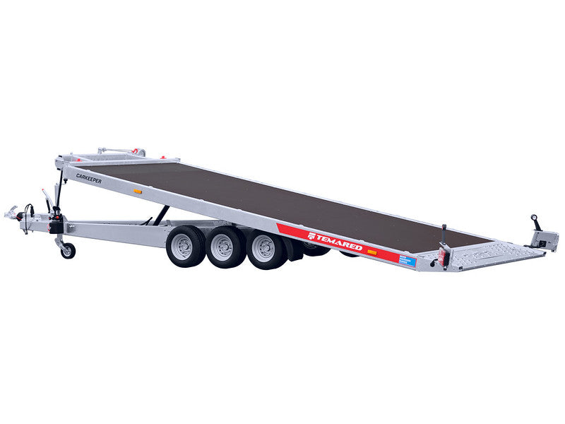 Temared Sachentransport-Anhänger Typ CARKEEPER, 3-achsig, kippbar
