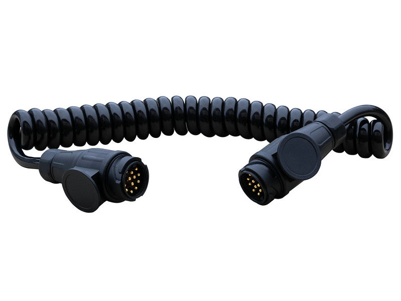 Zwischenkabel / Spiralkabel 13-polig für Anhänger