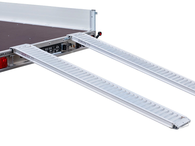 Anhänger Rampen, 2900 kg Tragkraft/Paar, Aluminium