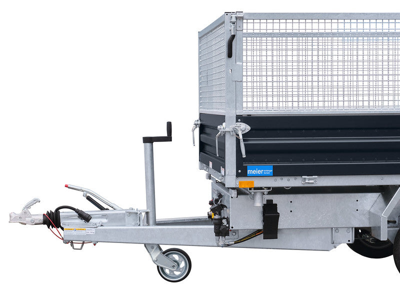 Humbaur Dreiseitenkipper Typ HTK 3500 kg, Stahl Bordwand und Gitter