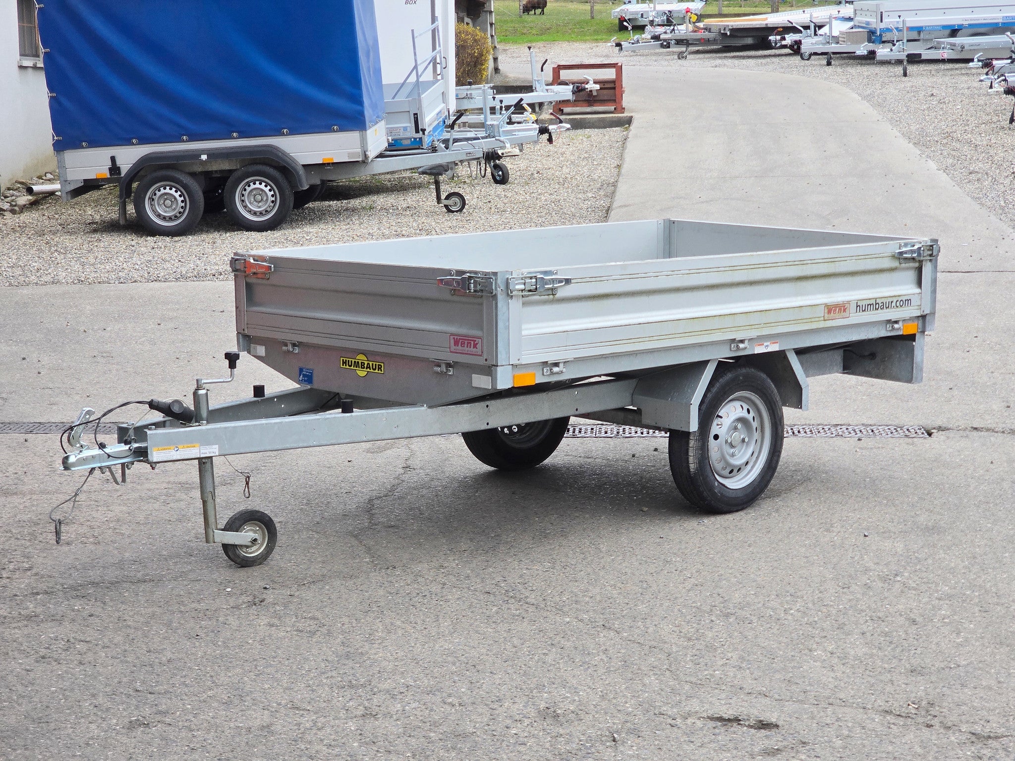 Occasion Anhänger 750 kg ungebremst, muss nie zur MFK