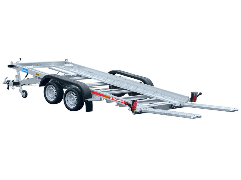temared anhänger typ car flat 2000 kg autotransport anhänger für kleinwagen 