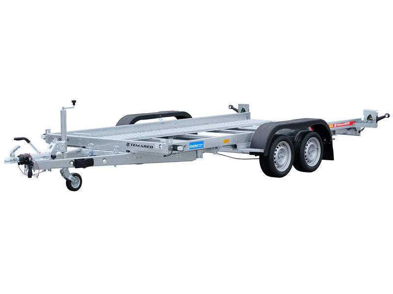 temared anhänger typ car flat 2000 kg autotransport anhänger für kleinwagen 