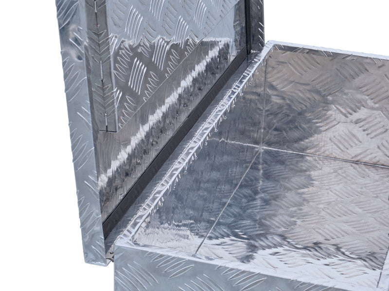 Werkzeugkiste für Anhänger, Alu-Riffelblech, Humbaur HT