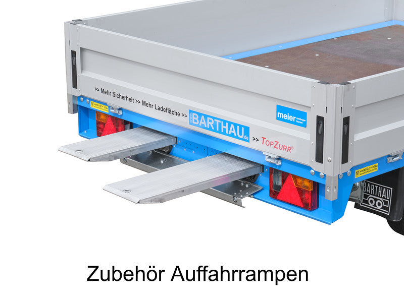 Barthau Autoanhänger Typ ET, Einachs Hochlader, Tiefe Ladehöhe, Standard - Meier Anhänger AG