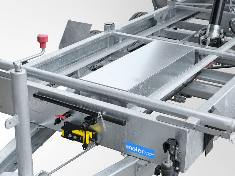 Humbaur Dreiseitenkipper Typ HTK, 2000 bis 3500 kg, Bordwände aus Alu - Meier Anhänger AG