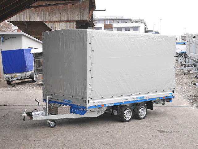 Barthau Anhänger Typ SP, 2000 bis 3500 kg, Verstärkt, mit Plane und Gestell - Meier Anhänger AG